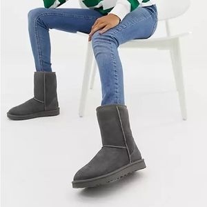 Womens Grey Classic Short II Ugg